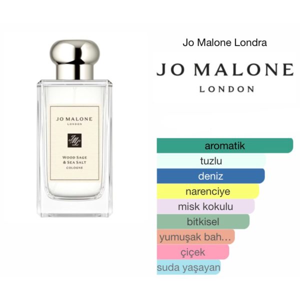 Jo Malone London Wood Sage & Sea Salt Cologne 100 ML Unisex Parfüm - Görsel 2